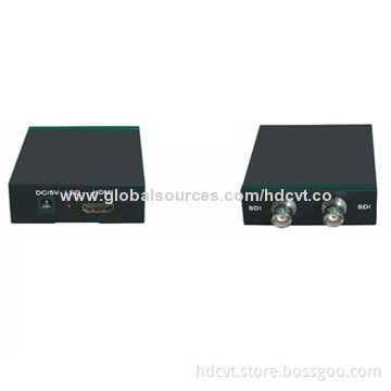HDMI® to SDI Converter Boxes (HDMI® 1,080P-SDI1080P), Two 3G SDI Display